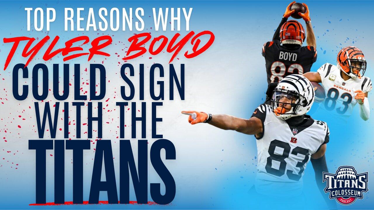 Tyler Boyd Visits Tennessee Titans, Warren Moon Shuts Down Texans Fans Over Oilers Jersey