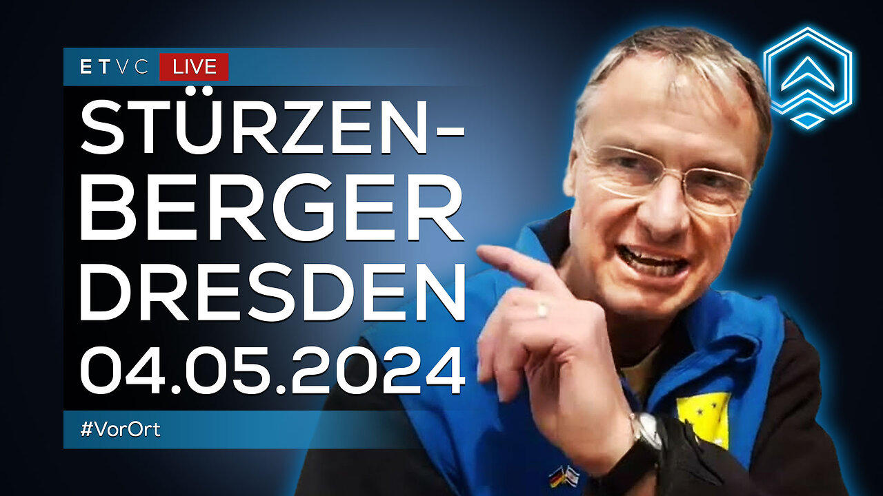 🟥 LIVE | STÜRZENBERGER in Dresden | 04.05.24 | #VorOrt