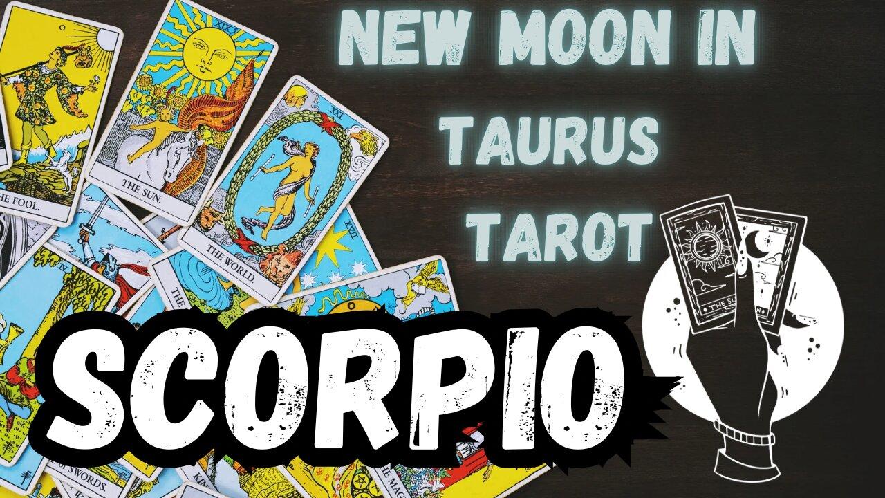 Scorpio ♏️-Courage for new relationships! New Moon in Taurus Tarot reading #scorpio #tarotary #tarot