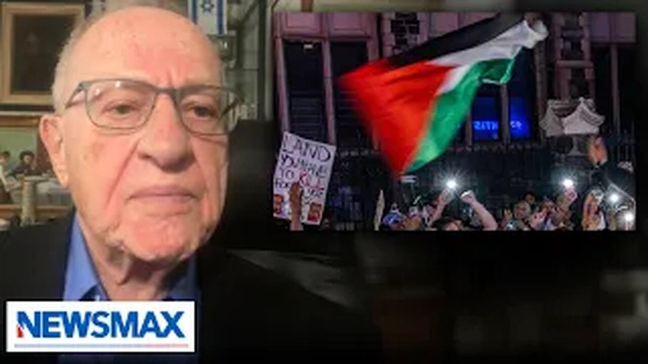 'That's Hitler': Dershowitz explains legal actions being taken against pro-Hamas agitators