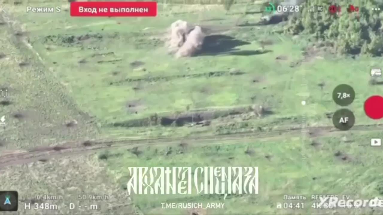 Ukrainian Abrams Hit 5 Times Before Being Knocked Out