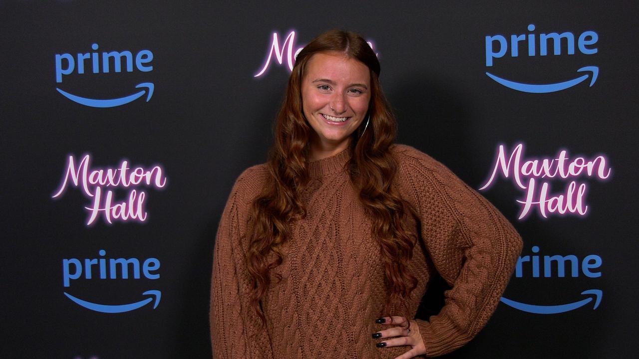 Mikaila Murphy attends the 'Maxton Hall' premiere screening in Los Angeles