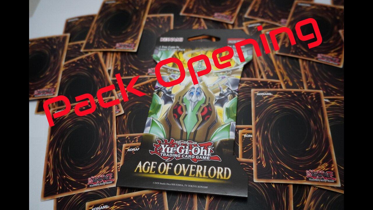 Yu-Gi-Oh! Age Of Overlord Pack Opening 1