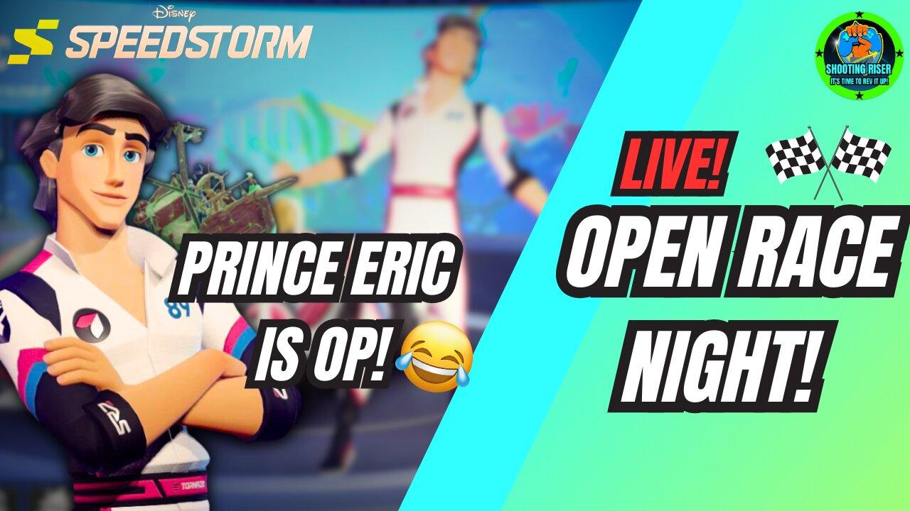HAVE A SHIP STRIKE! - PRINCE ERIC IS OP! - Disney's Speedstorm #live #disney #speedstorm