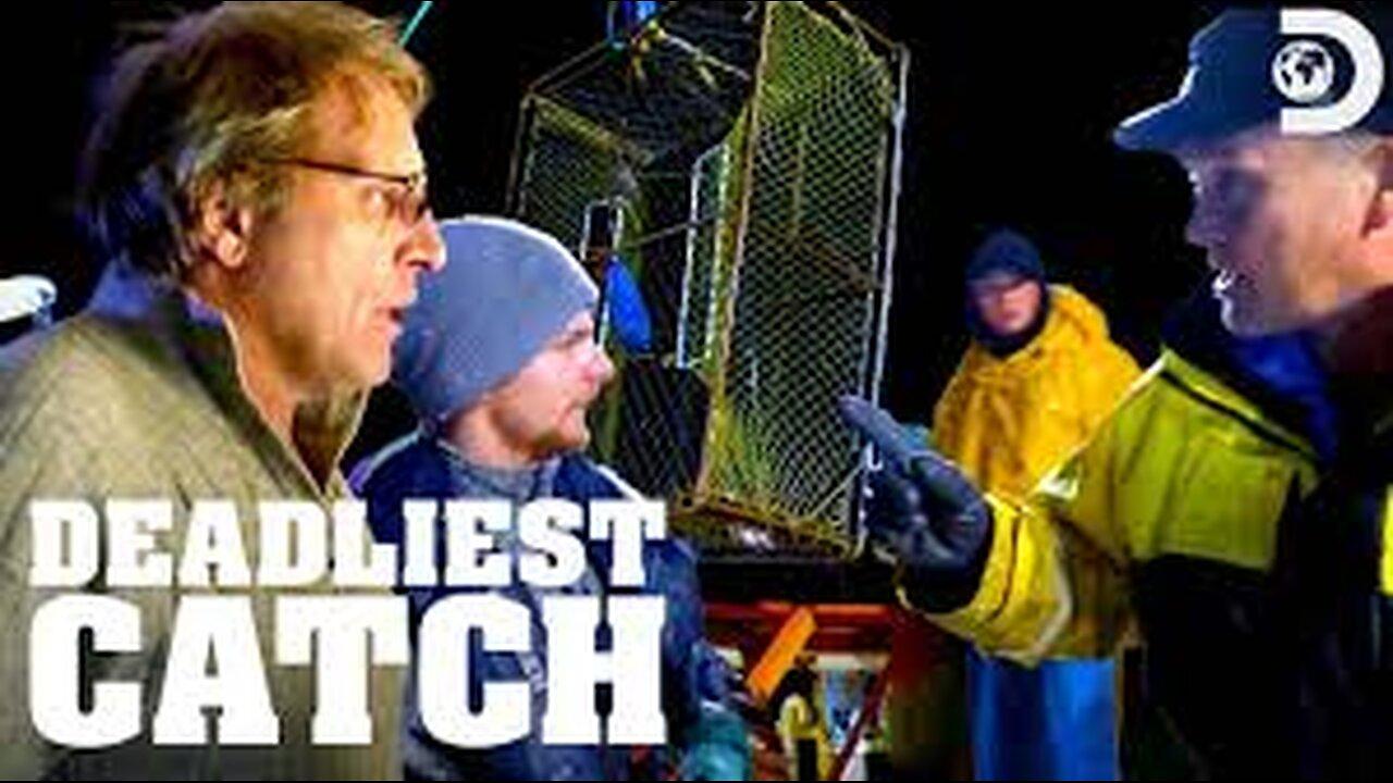 Empty Pots Cause a Fight on Sig's Boat   Deadliest Catch