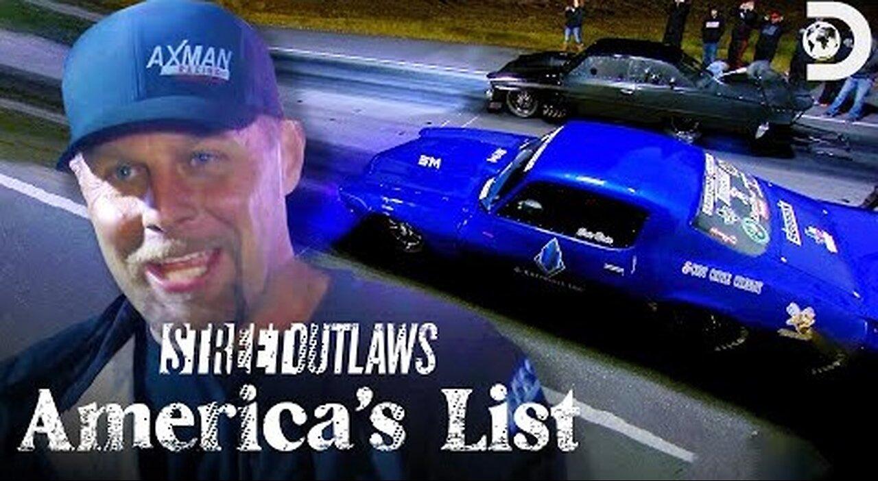 Axman's Fast Car Forces a Photo Finish   Street Outlaws America's List