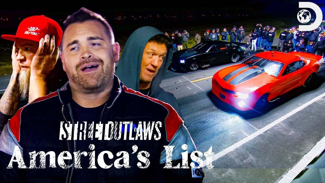 Ryan Martin Has an Extremely Close Call with Kye Kelley   Street Outlaws America's List