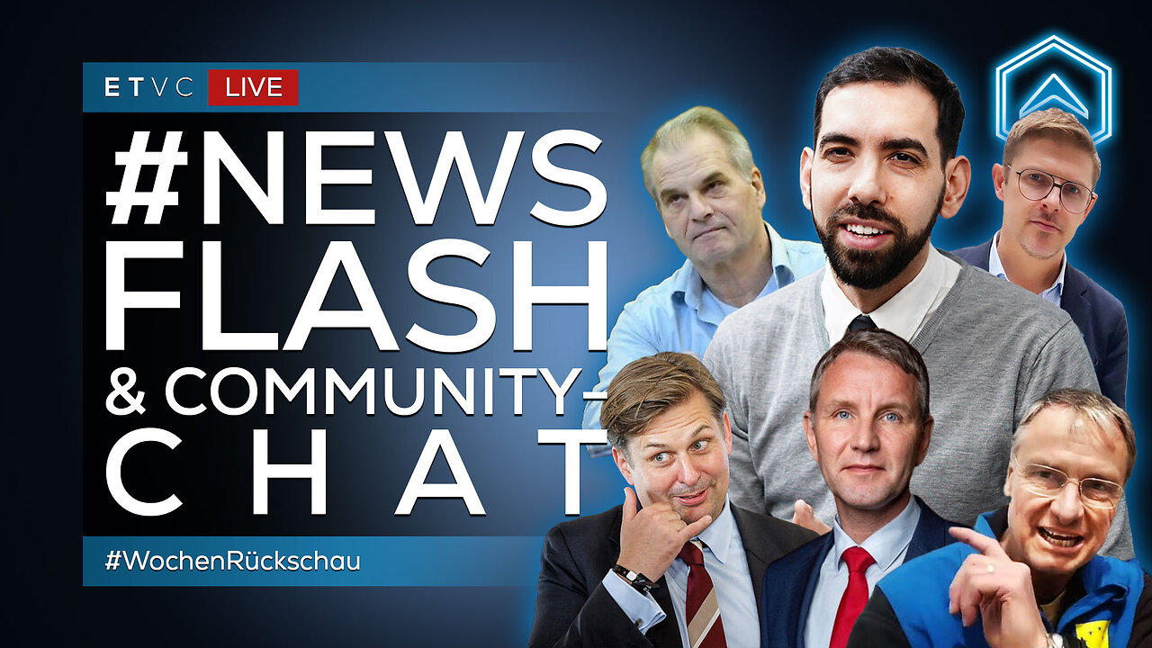 🟥 LIVE | #NEWSFLASH: Angriff auf Ecke, Krah, Höcke, Füllmich & Stürzenberger | inkl. COMMUNITY-Chat