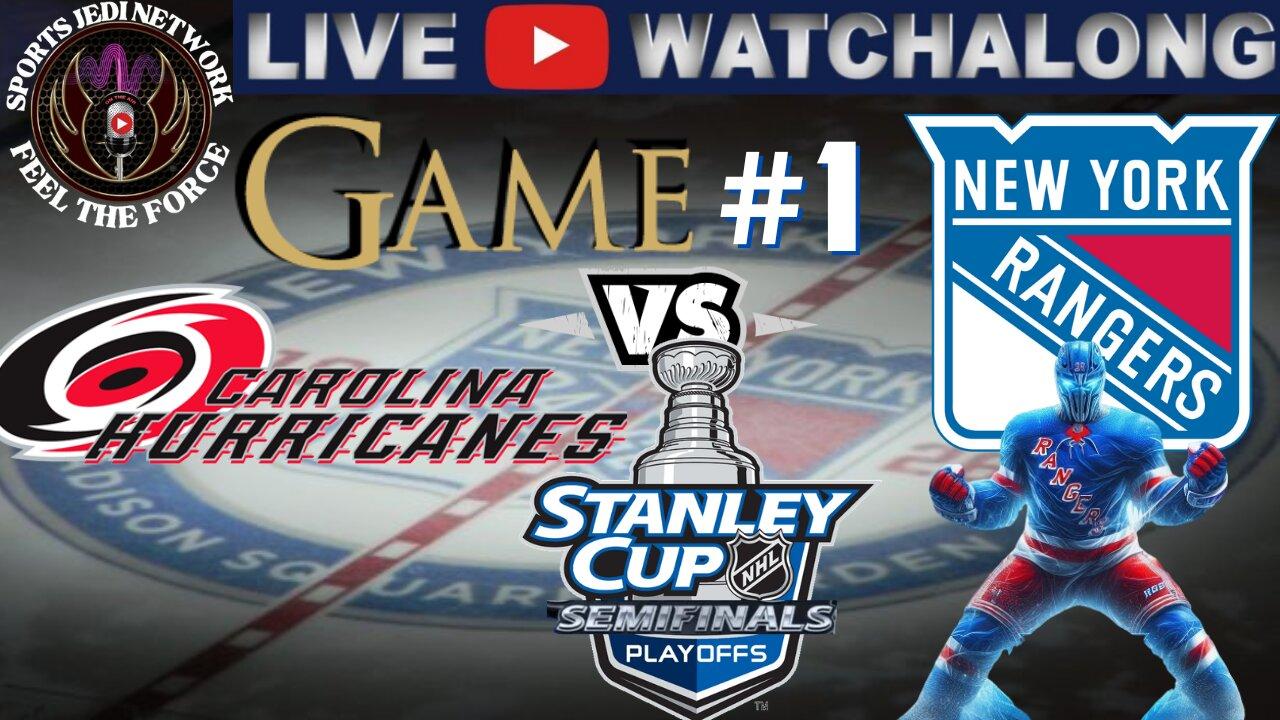 Join Us For A Live Watch Of Rangers Vs Hurricanes In The 2nd Round Of The 2024 Stanley Cup Playoffs!