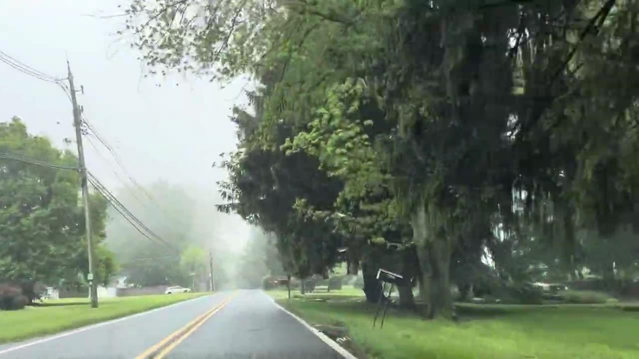 Driving in a Foggy Day