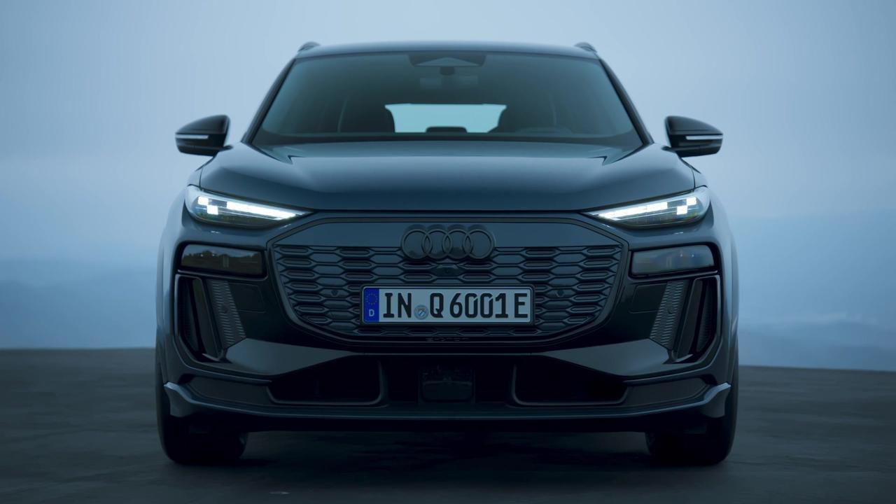 The new Audi Q6 e-tron Lights