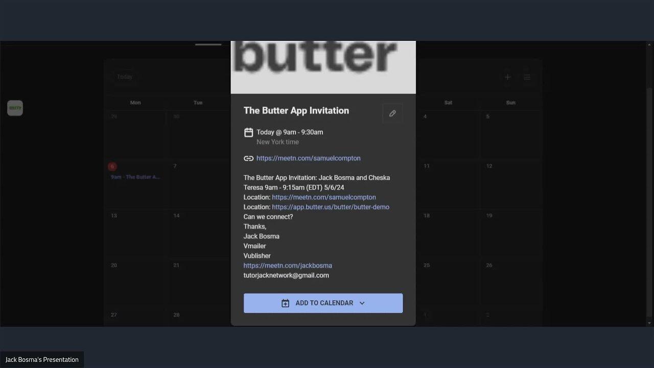 The Butter App Invitation https://meetn.com/samuelcompton