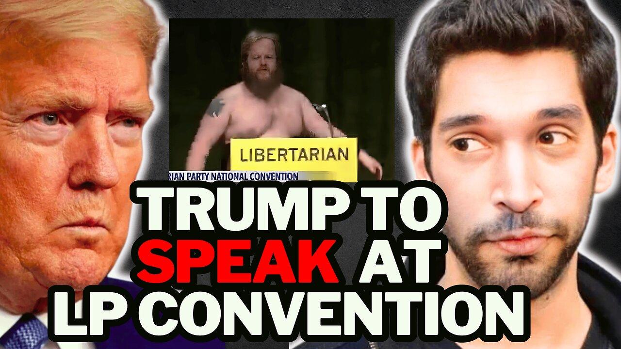 First time LIVE Reaction to Dave Smith and Robbie Bernstein Talking about Trump Speaking at LPNC