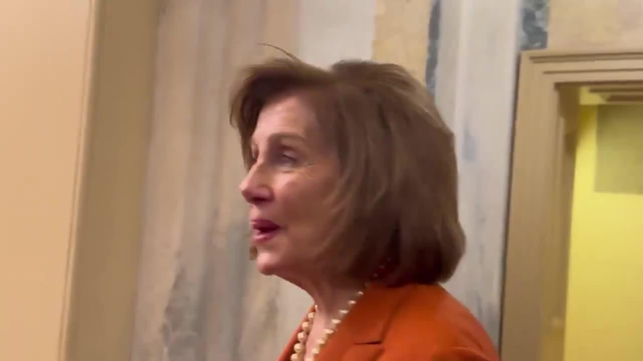 Nancy Pelosi is very Happy with Hakeem Jeffries decision to protect Mike Johnson