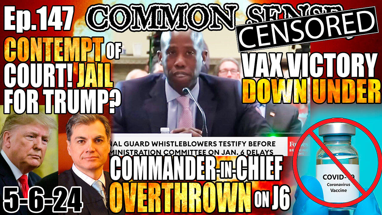 Ep.147 TRUMP FOUND IN CONTEMPT! JAIL? COUP: MILITARY CONTROL STRIPPED ON J6? AUSTRALIA VAX VICTORY!