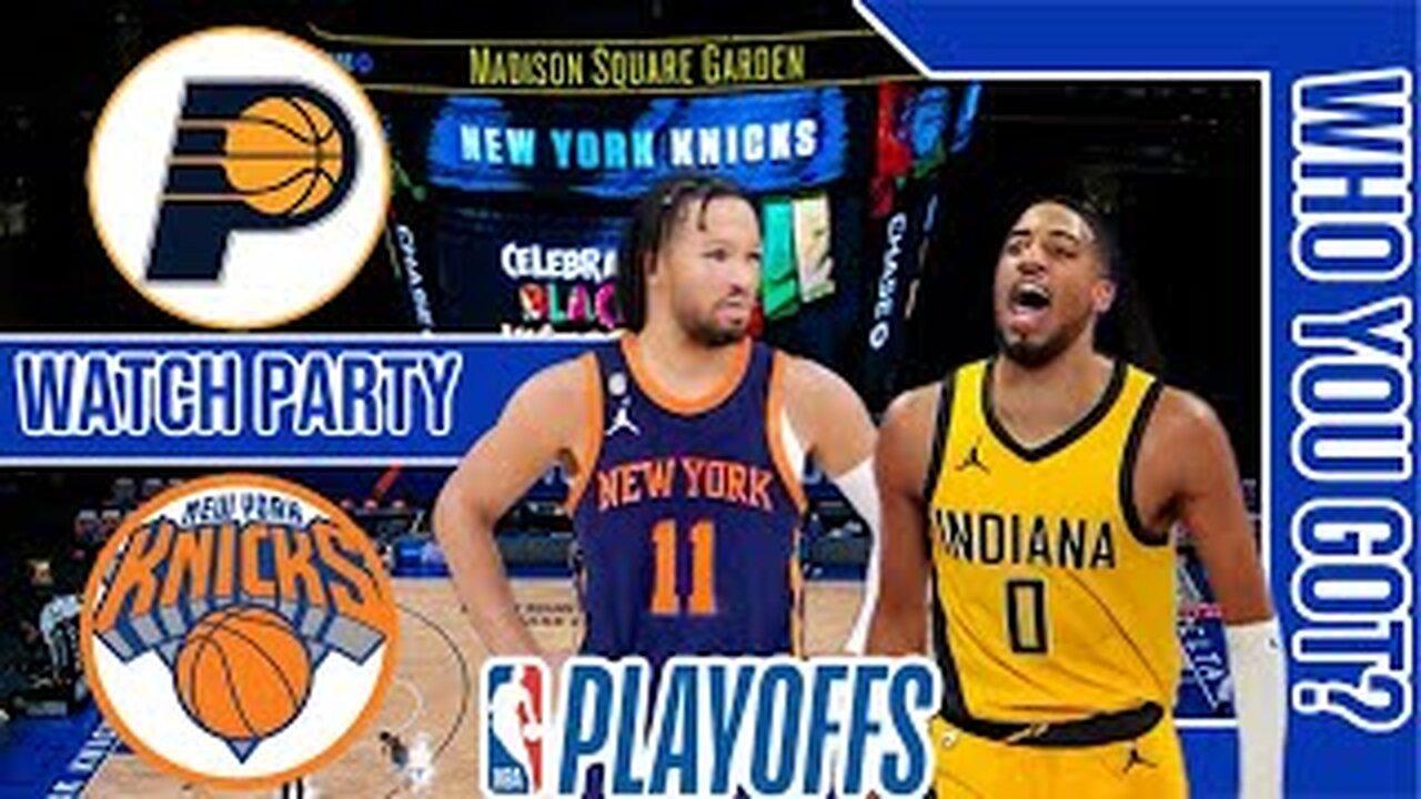 Indiana Pacers vs New York Knicks | Live Play By Play & Reaction Stream | NBA 2023 RD2 Game 1