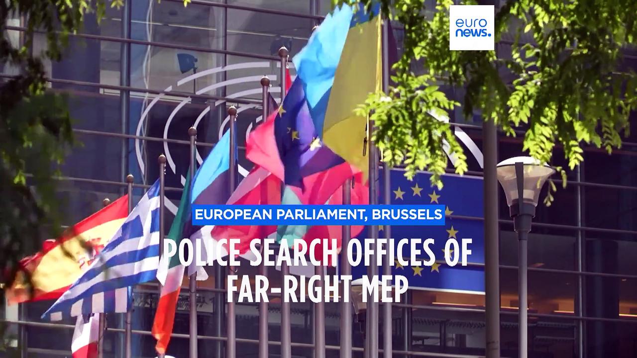 Police search offices of far-right MEP over Chinese espionage allegations