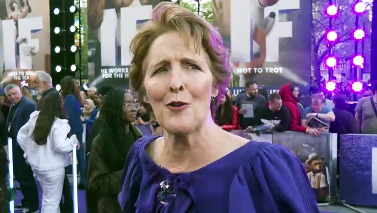Fiona Shaw enjoyed being in 'IF' as 'no one gets hurt'