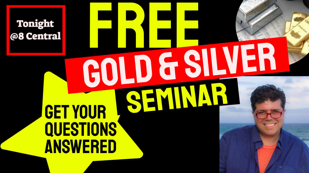 FREE Seminar - Breaking News in China - about Gold and Silver