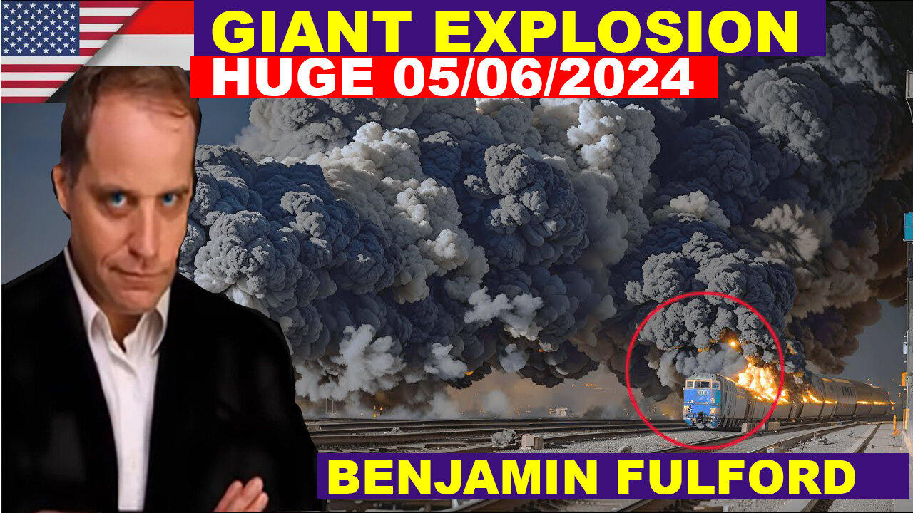 Benjamin Fulford SHOCKING NEWS 05/06/24 💥 GIANT EXPLOSION! MILITARY IS THE ONLY WAY 💥 Juan o savin
