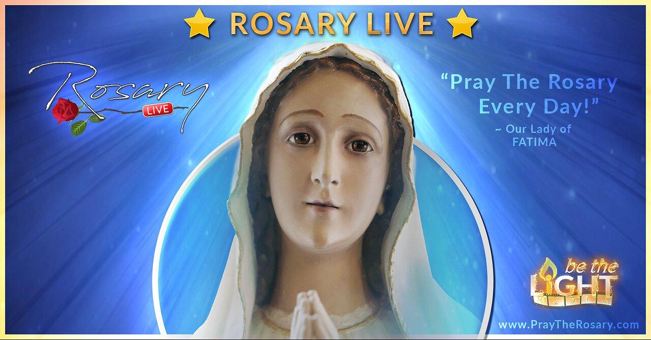 ⭐ Rosary Rosary LIVE ⭐ Rejoicing Tonight!  Joyful Mysteries