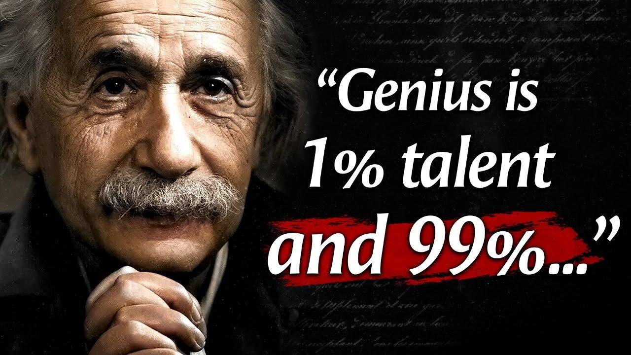 35 Life Lessons Albert Einstein's Said That Changed The World
