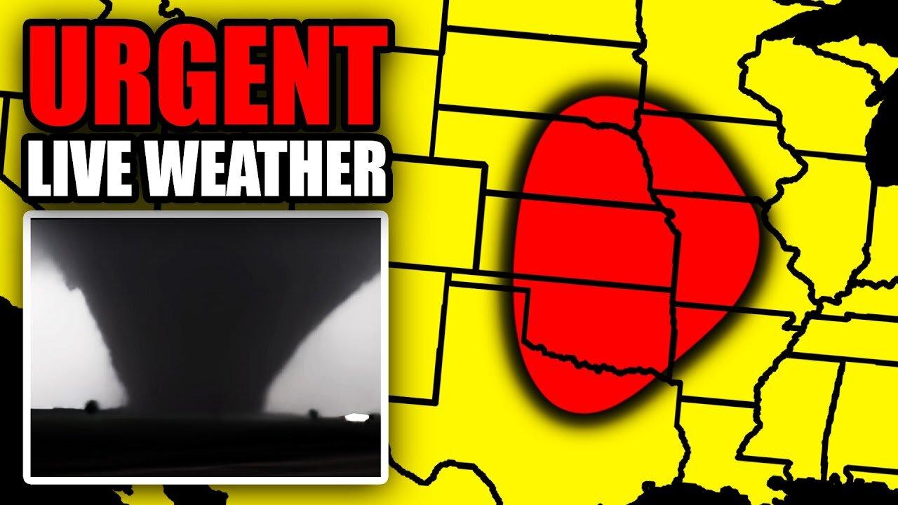 WATCH LIVE: Texas & Oklahoma Tornado Outbreak Coverage With Storm Chasers On The Ground