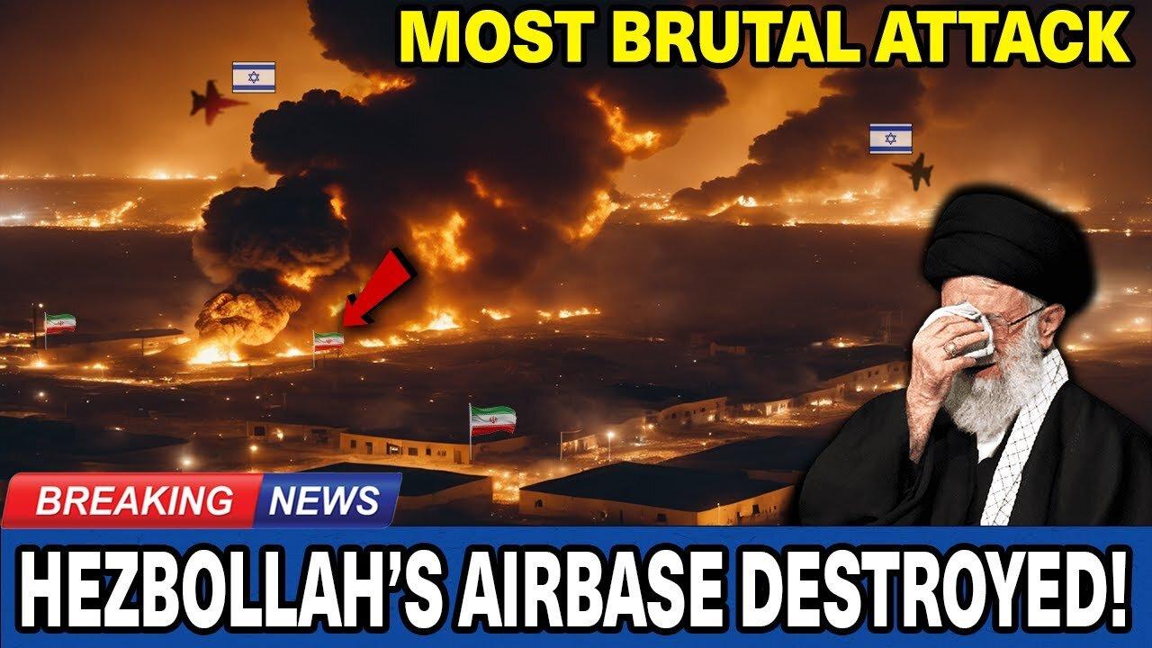 Iran Furious! Israel FOUND AND HIT Pro-Iranian Air base with massive airstrike! Hezbollah Desperate!