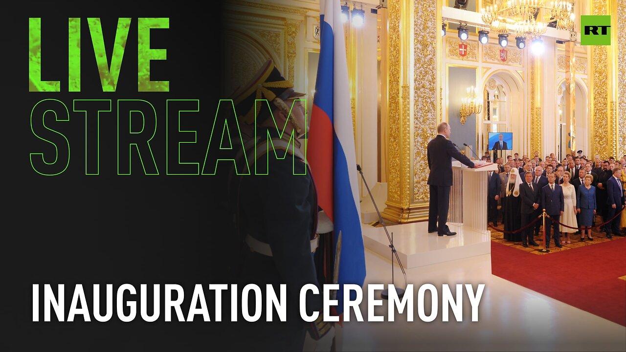 Presidential inauguration ceremony: Putin sworn-in at the Grand Kremlin Palace