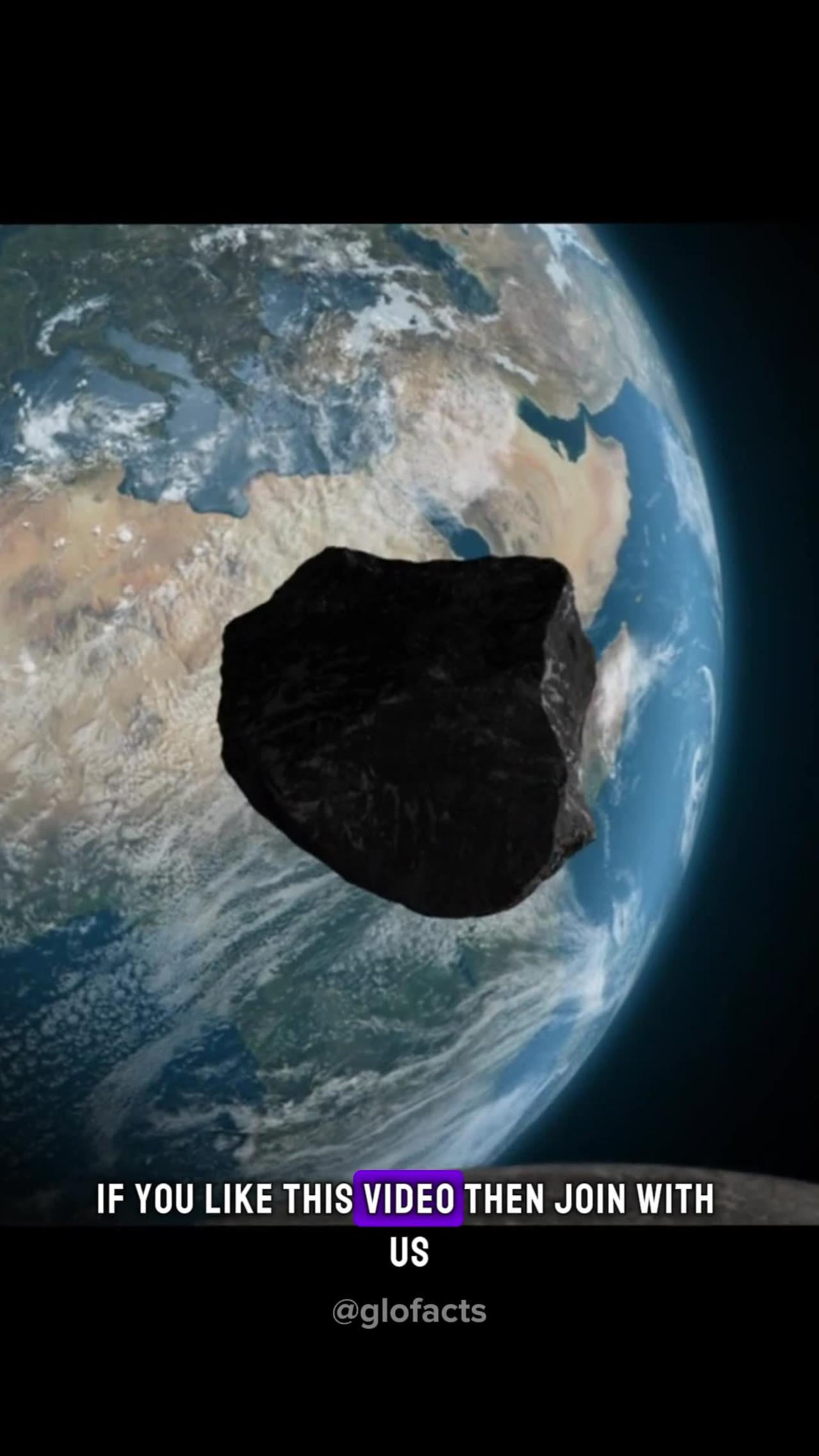 A big asteroid collapse with earth in 2029? #shorts #science #sciencefacts #astronomy