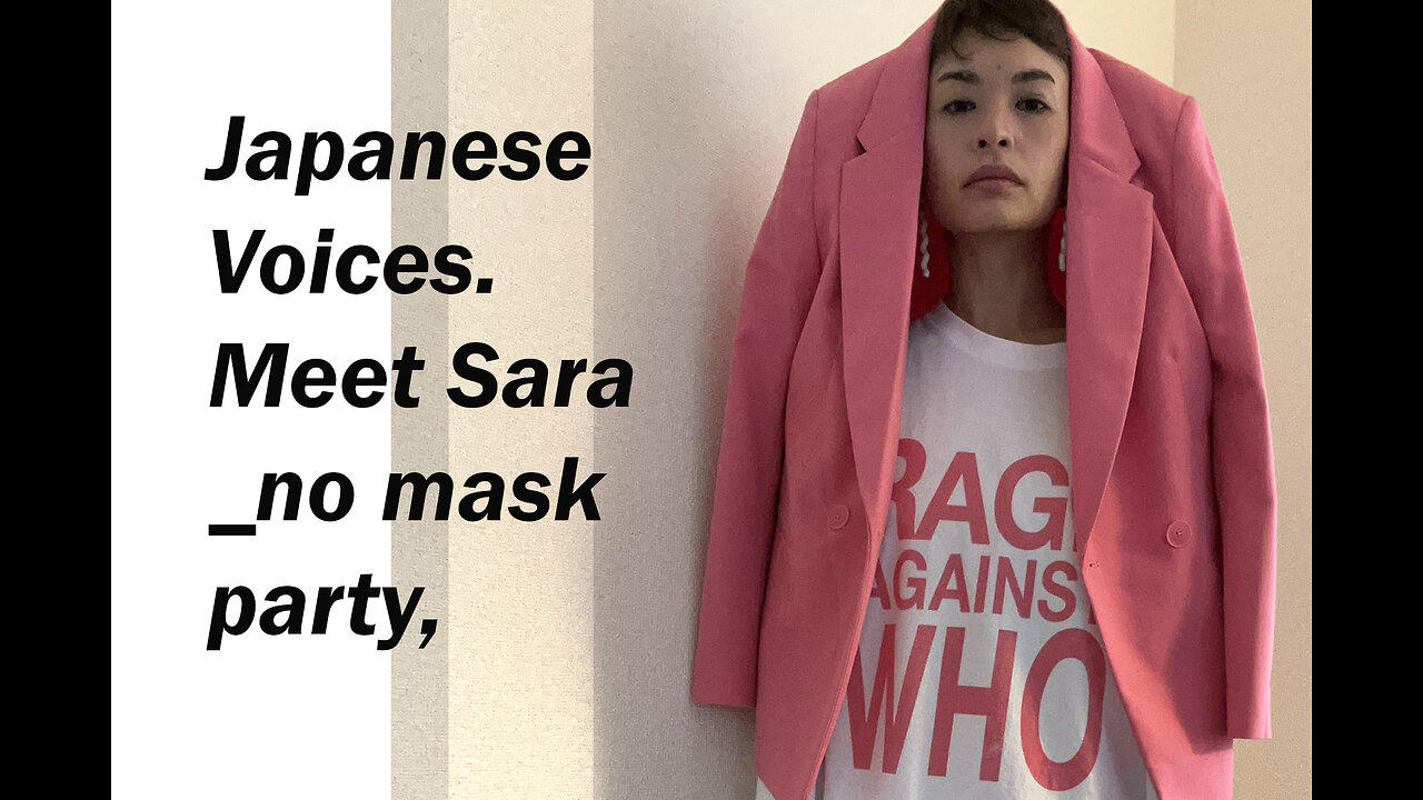 Japanese Voices. Meet Sara _no mask party,
