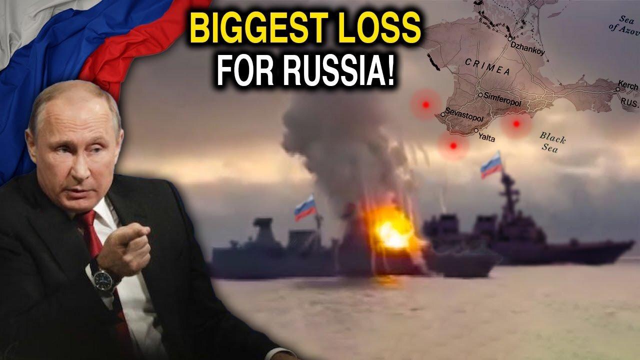 Putin in Shocked! Ukraine's elite forces blew up Russian battleship with an ingenius tactic!