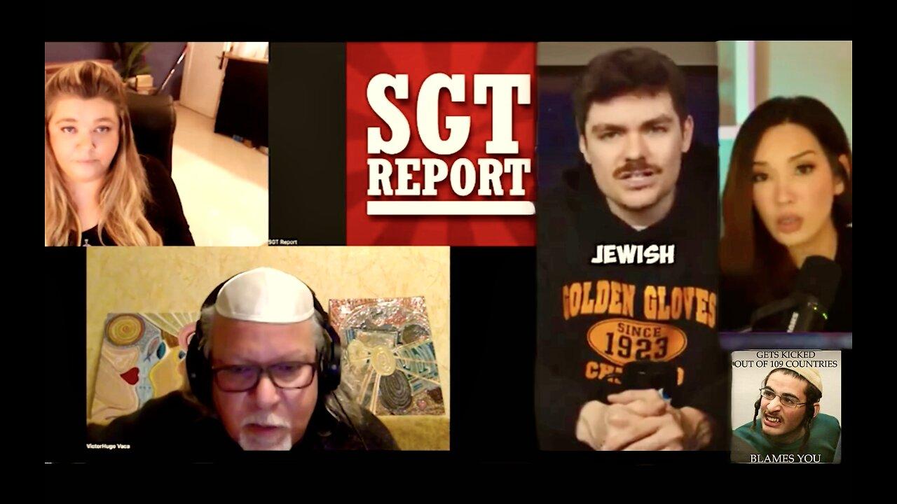SGT Report Viewers Nick Fuentes Lauren Chen Victor Hugo The Last Dutchman Name The Jew Holocaust Lie