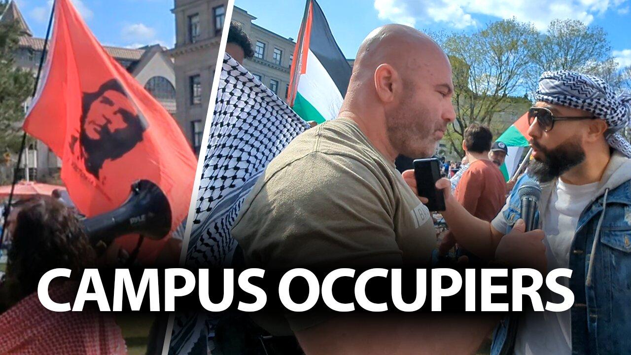 Anti-Israel University of Ottawa protesters obey handler instructions to remain silent