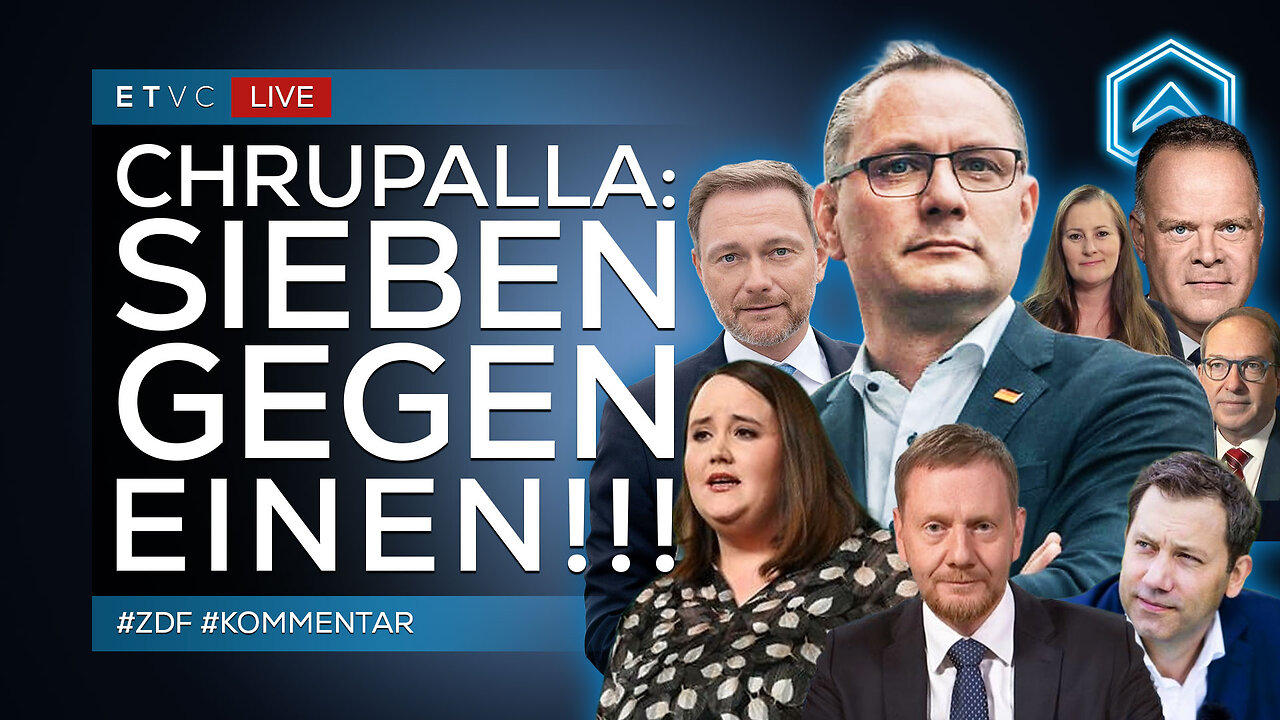 🟥 LIVE | TINO CHRUPALLA im ZDF: Sieben gegen Einen! | #LIVEreplay
