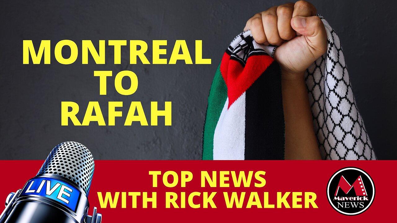 Palestine Protest McGill LIVE | Tom Marazzo on Possible Draft For Ukraine | Maverick News
