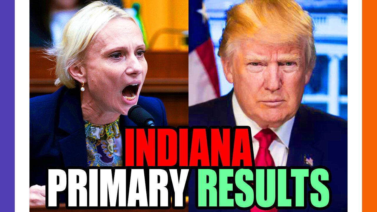 🔴LIVE: Election 2024 Indiana Primary Results 🟠⚪🟣