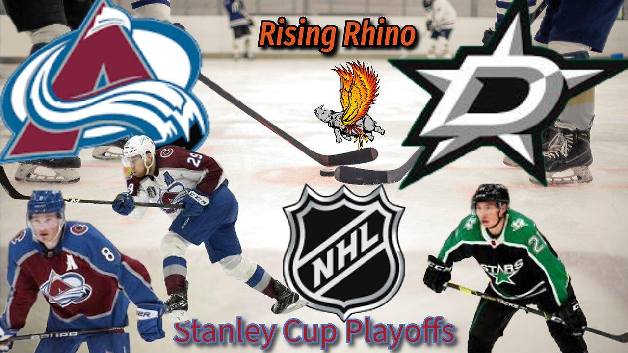 Colorado Avalanche Vs Dallas Stars Playoffs Round 2 Game 1 Watch Party