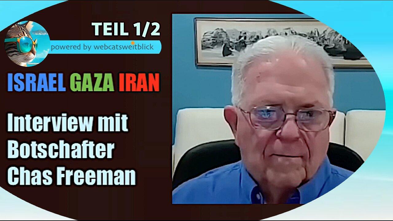 Isræl Gaza Iran • Interview mit Botschafter Ch∆s F®eeman