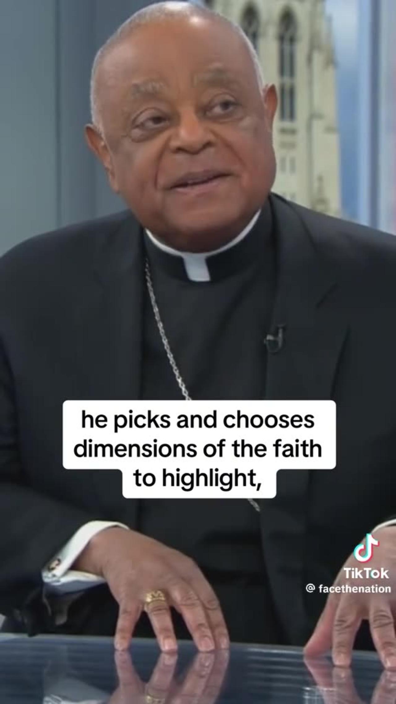 Cardinal Wilton Gregory on Face The Nation