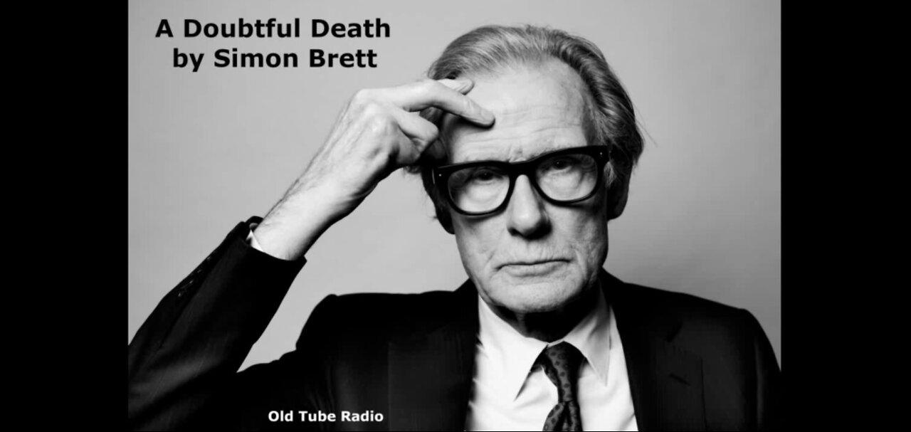 A Doubtful Death by Simon Brett. BBC RADIO DRAMA