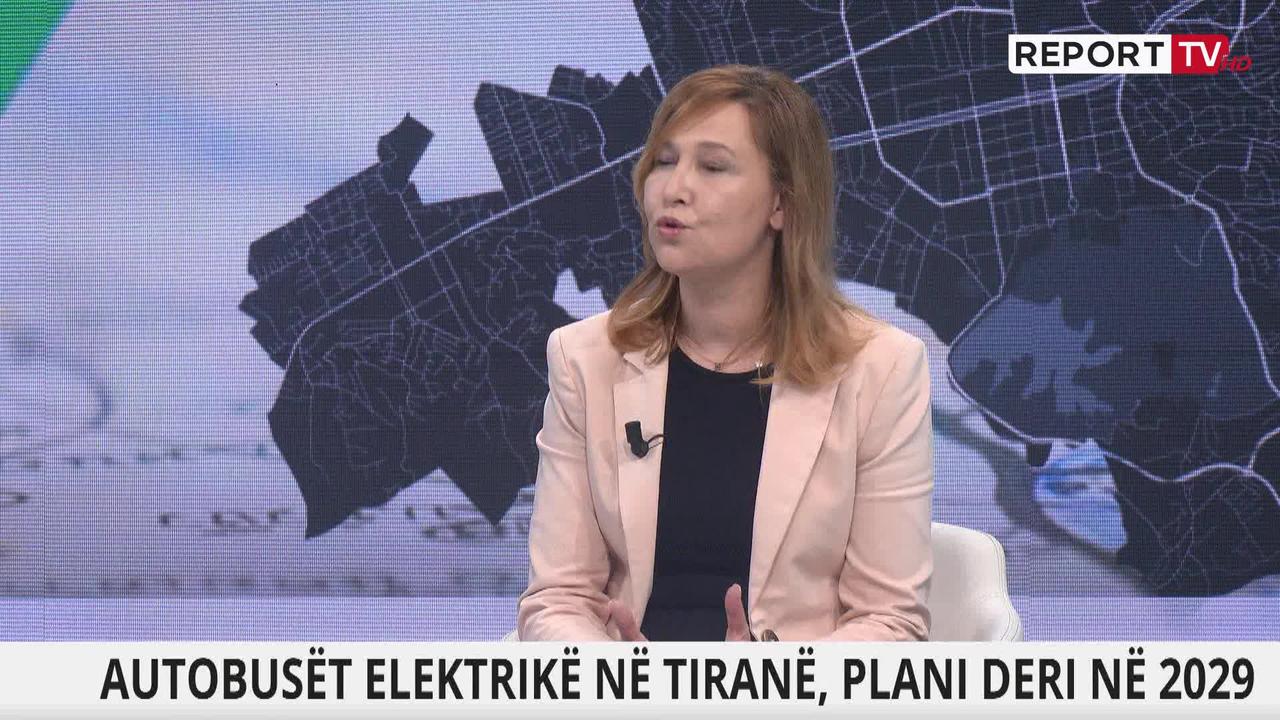 Jonida Halili në Report Tv: Shumë shpejt nis puna për linjën e autobusëve elektrikë