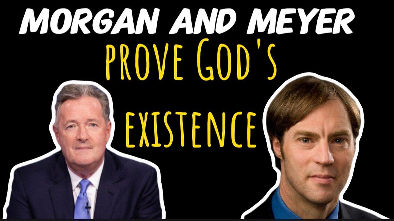 Piers Morgan and Stephen C Meyer Prove that God Exists! They Explain the Meaning of Life!