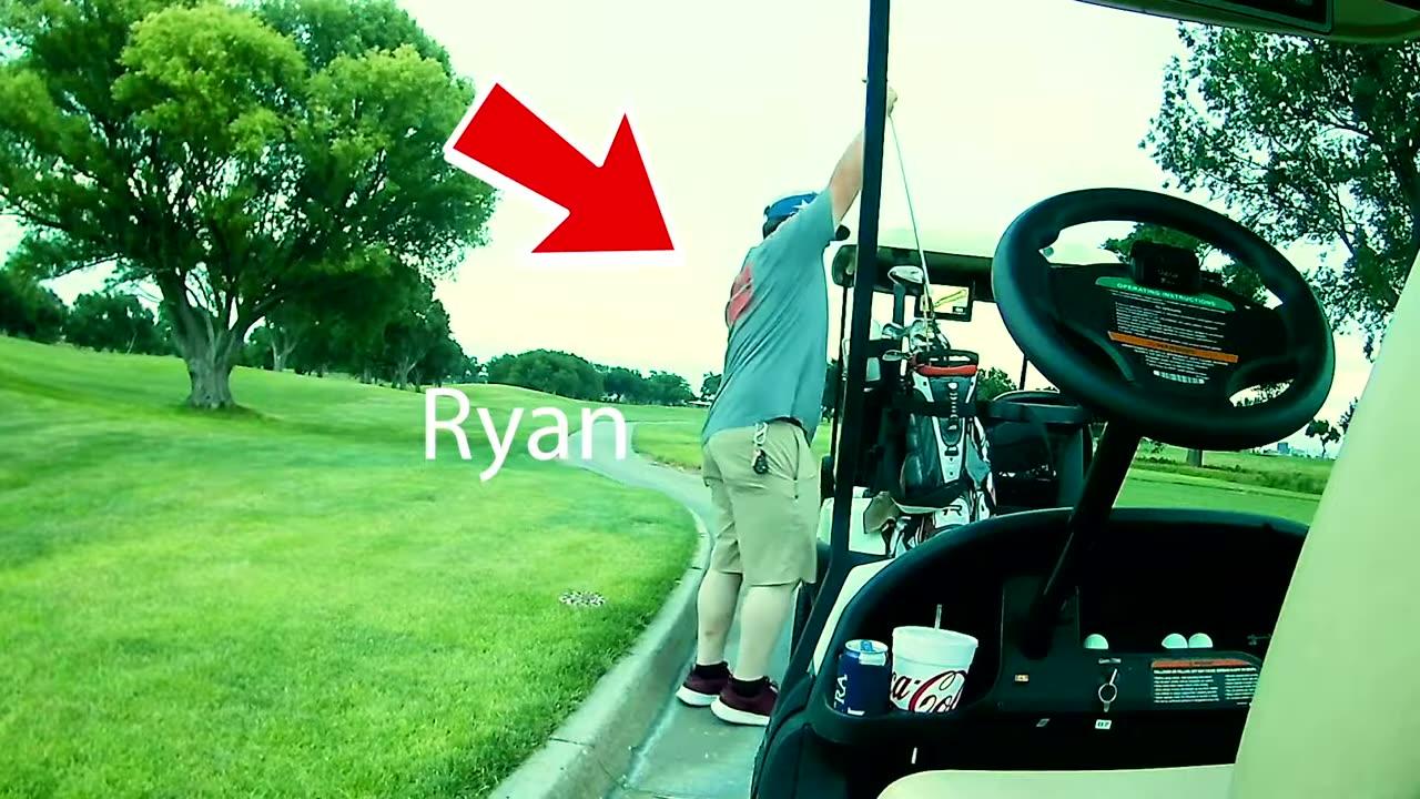 Funny Fake Snake Prank On Golf Course Video
