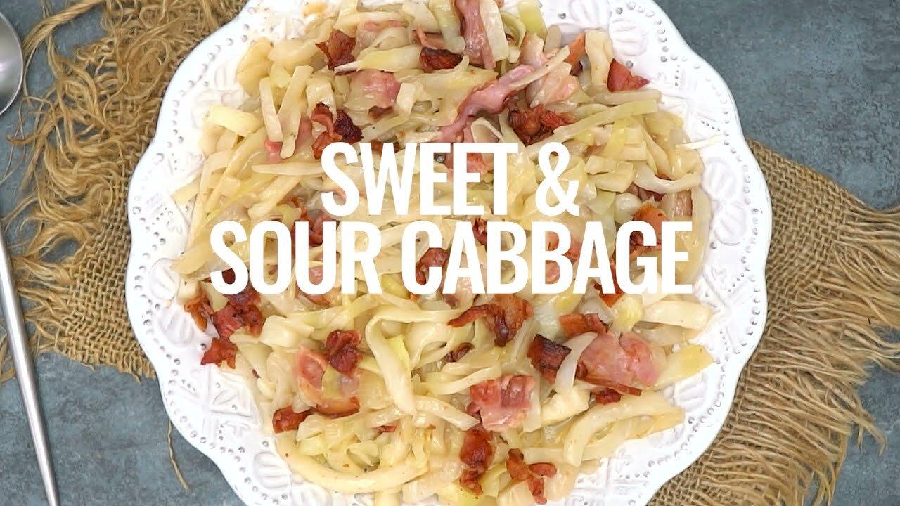 Sweet and Sour Cabbage Recipe