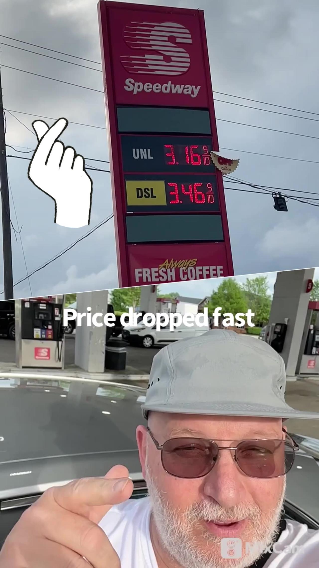 Gas Price Dropped So Low!