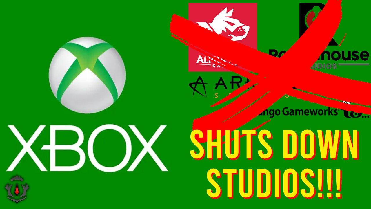 Microsoft Xbox, Shuts Down 4 Different Studios.