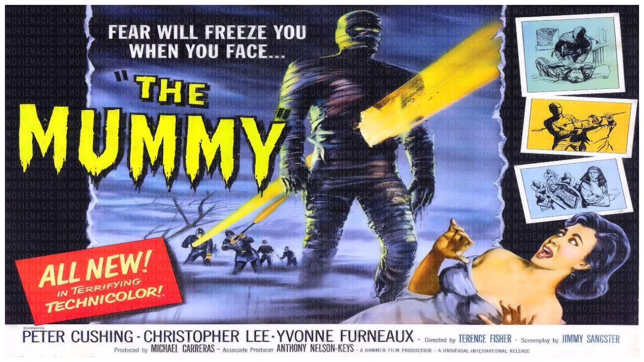 🎥 The Mummy - 1959 - Peter Cushing - 🎥 TRAILER & FULL MOVIE