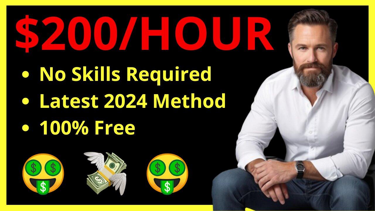 Be Part of the Elite Earn - $200 an Hour with This Innovative Method - Make Money Online 2024