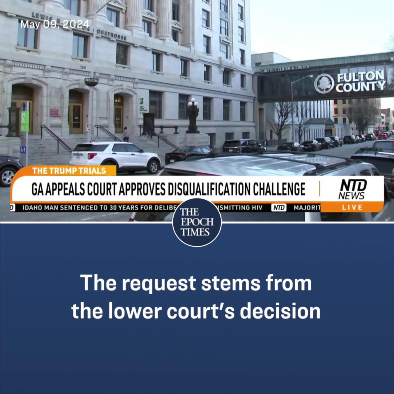 GA appeals court approves disqualification challenge